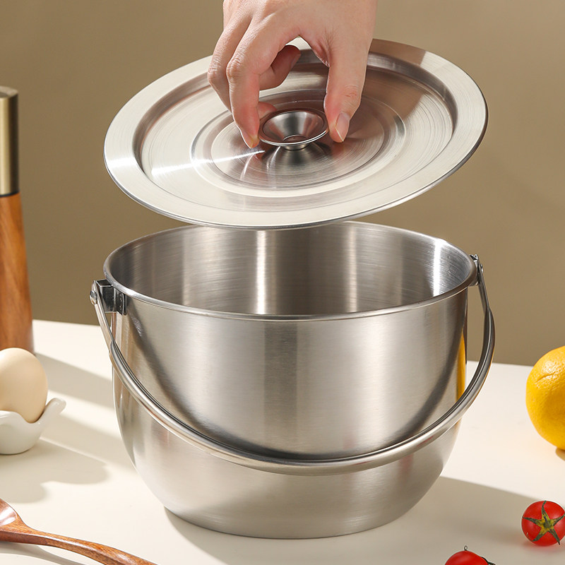 304不锈钢猪油罐 带提手家用过滤厨房油缸装猪油储存罐耐高温油盆,淘宝优惠券,粉丝福利购,淘宝优惠卷