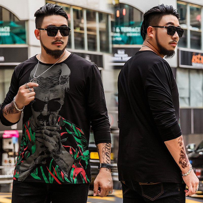 gxxh潮牌大码男装胖子宽松长袖卫衣 gxxhT恤