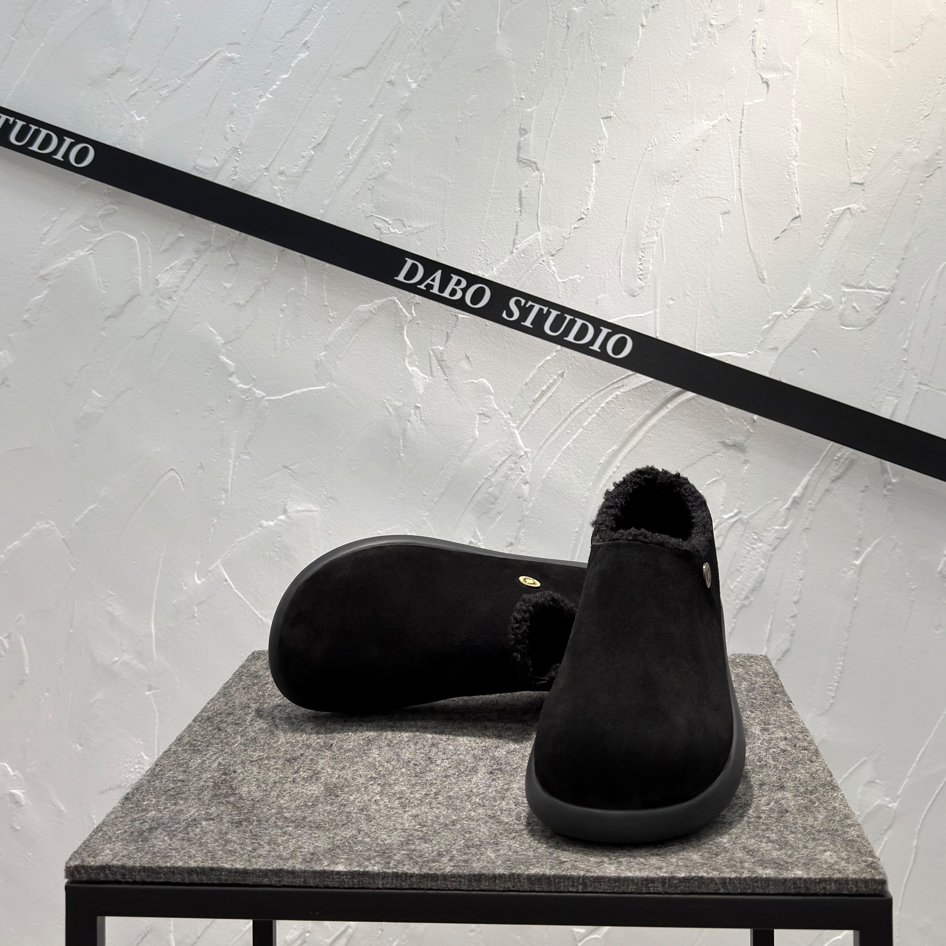 勃肯鞋男款2025新款冬季真皮丑萌鞋加绒保暖软底棉鞋一脚蹬休闲鞋,淘宝优惠券,粉丝福利购,淘宝优惠卷