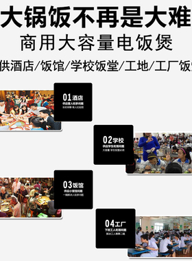 电饭锅商用大容量食堂1520-30人