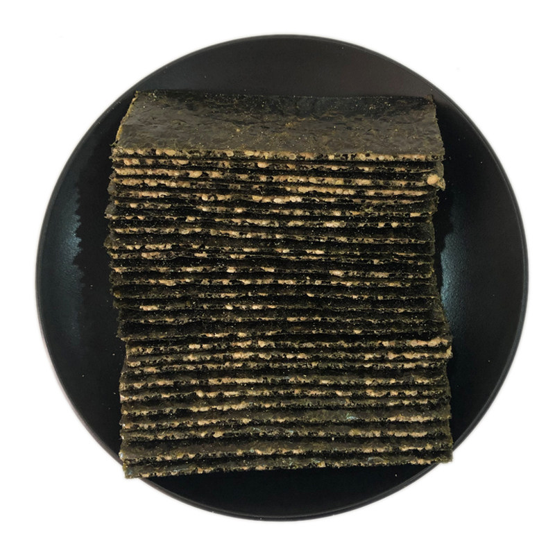 芝麻夹心海苔脆片大连原味即食儿童海苔大片装休闲零食紫菜250g,淘宝优惠券,粉丝福利购,淘宝优惠卷