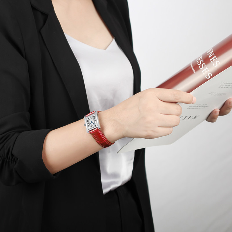 十瑞鳄鱼皮表带男卡地亚tand表带 十瑞配件