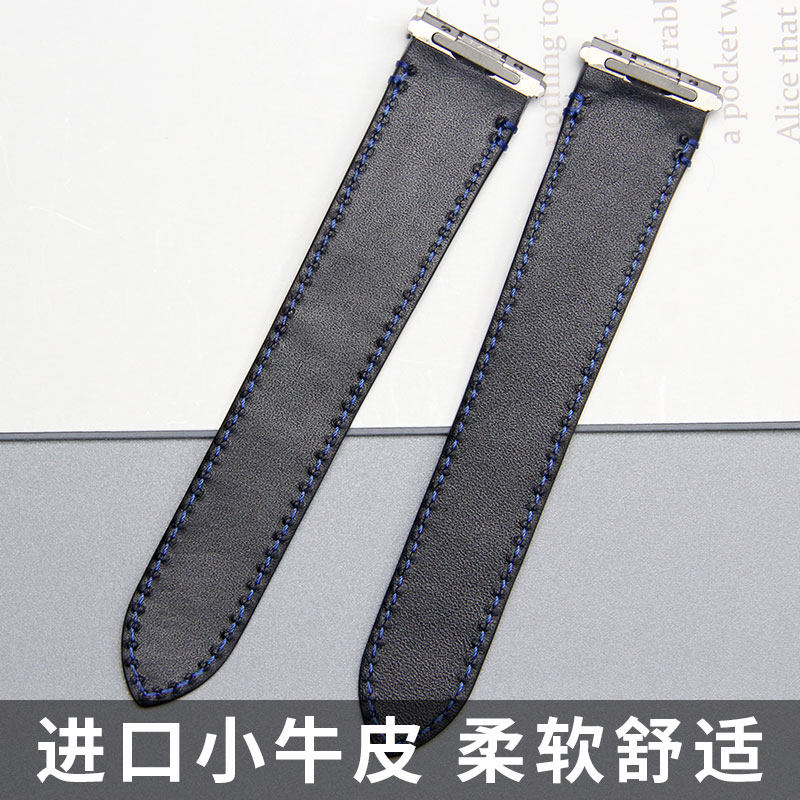 十瑞美洲鳄鱼皮男卡地亚山度士表带 十瑞配件