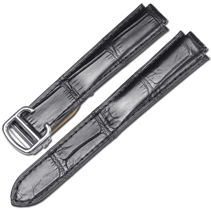 十瑞表带卡地亚蓝气球男凸口手表带 十瑞配件