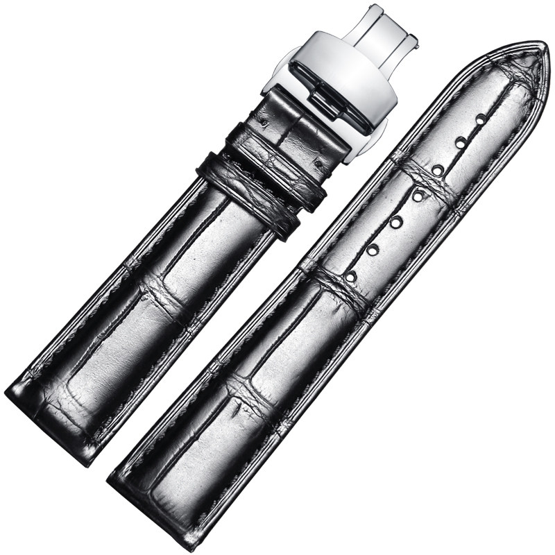 十瑞鳄鱼皮表带男浪琴名匠力洛克 十瑞配件