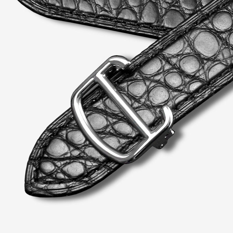 十瑞鳄鱼皮卡地亚男tank坦克表带 十瑞配件