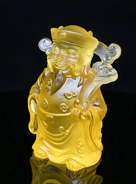 福禄寿如意古法琉璃摆件新中式