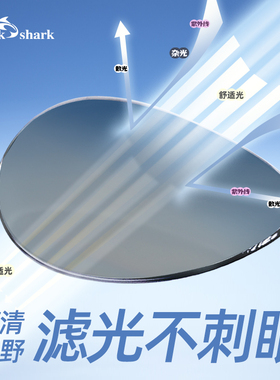 库克鲨鱼偏光防紫外线蛤蟆镜潮
