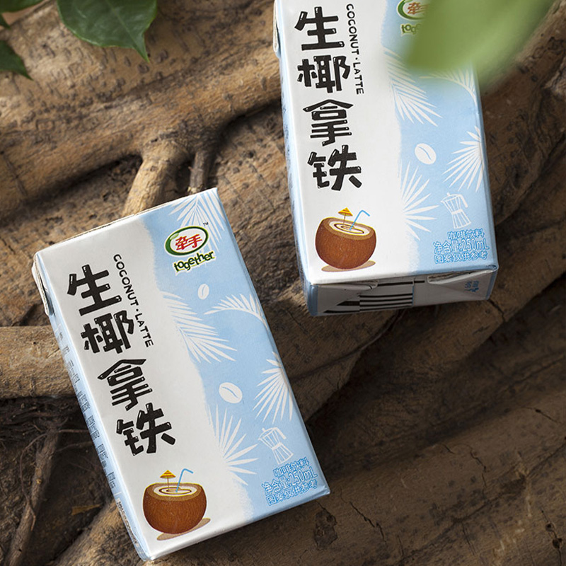 生椰拿铁牵手无糖美式黑咖啡白拿铁即饮咖啡饮料饮品250mL*6盒装-图3