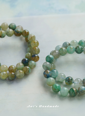 收藏孤品重林水彩稀有天然手串