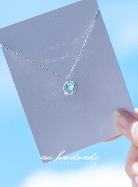 「水星」维之手作●感宇宙银项链