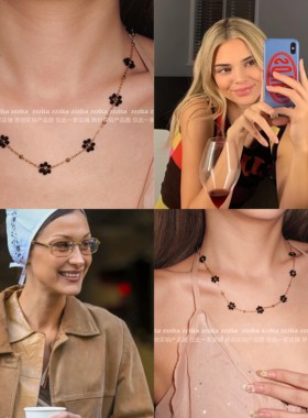 ZZZITA 豹系辣妹·Spicy Sweet～时髦复古小众设计感贝珠串珠项链