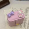 Cute kitten ring box couple exquisite gift box