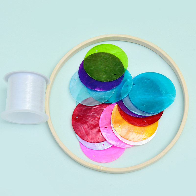 天然贝壳镜贝风铃diy材料包房间卧室阳台挂饰摄影暖场活动礼品,淘宝优惠券,粉丝福利购,淘宝优惠卷