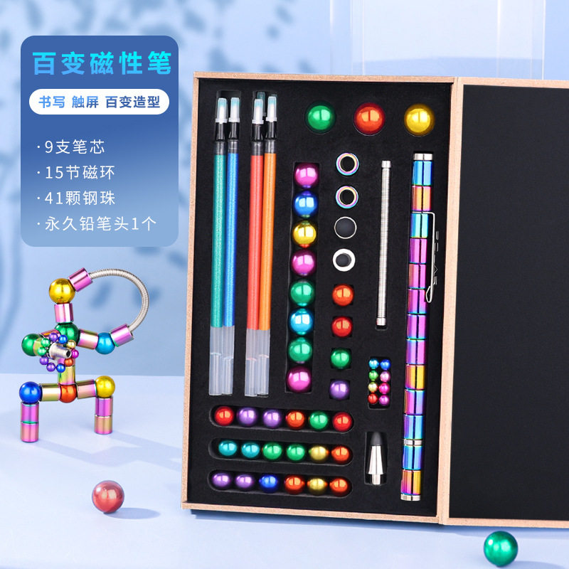 Stress Reducing Pen Magnet Pen Colored Gel Pen