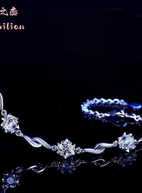 925银雪花之恋女手链百搭