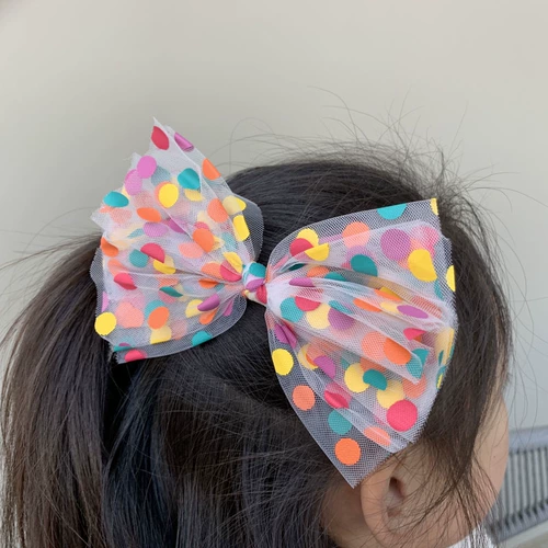 Заколка для волос с бантиком, шпильки для волос, детский аксессуар для волос для принцессы, ободок, в западном стиле