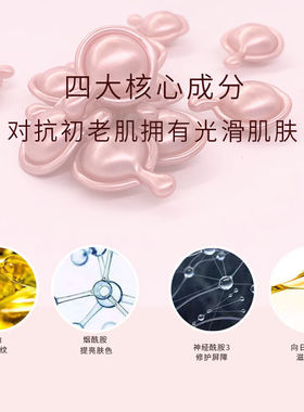 维A视黄醇 紧致修护提亮  神经酰胺 抗衰活肤 修复面部班精华胶囊
