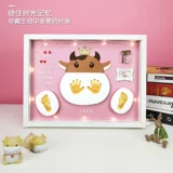 Памятные детские отпечатки рук и ног, сувенир, детская фоторамка, хваталка, отпечаток рук, чернильная подушечка