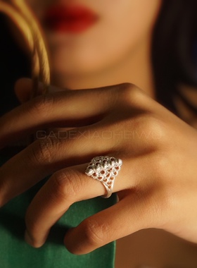 纯手工戒指日常闺蜜戒指