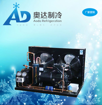 Refrigeration Depot Refrigeration Unit Equipment Valley Wheels Air-cooled Unit Water Cooling Unit With Mounting Equipment
