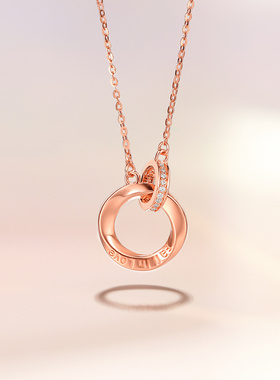 莫比乌斯ZLF/周六福925银项链