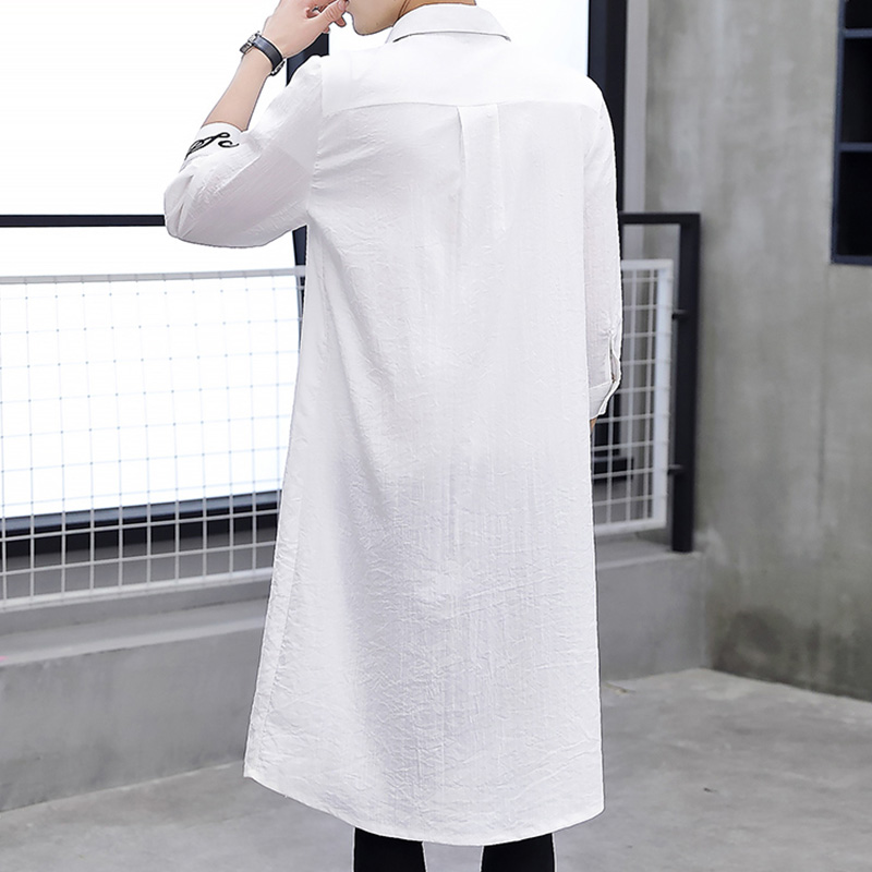 男士设计感外套2022夏季休闲防晒服 jiulongyan玖龙焰风衣