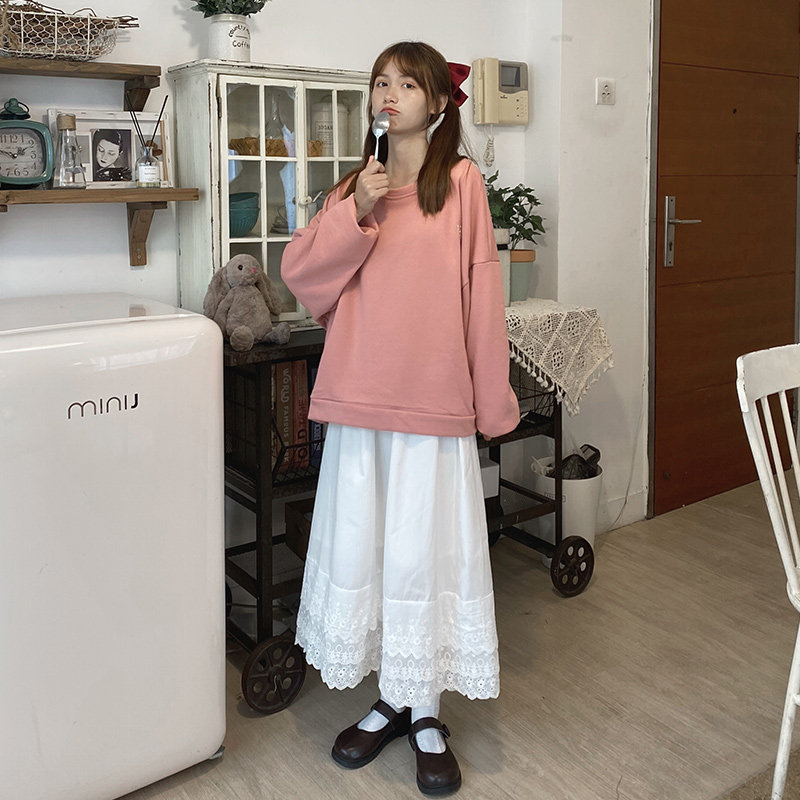 日系学生2020秋季新款高腰半身裙 sezo半身裙