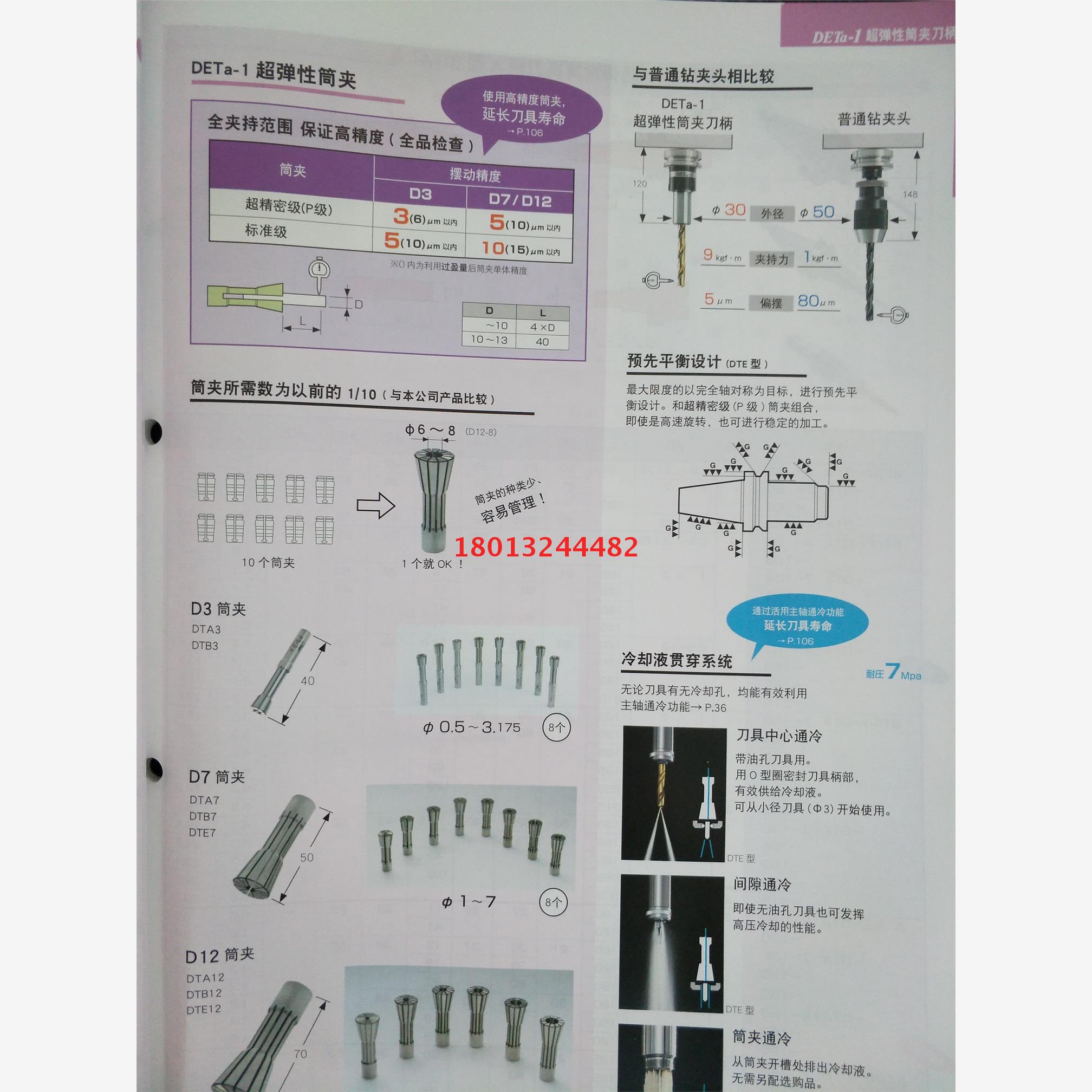 BT40-DTA7-105 135 165日本MST刀柄弹性筒夹刀柄现货特价需询价 - 图0