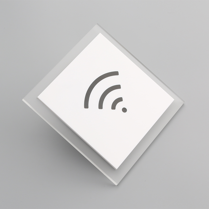 Wifi提示牌男女卫生间禁止吸烟请勿喧哗小心碰头小心地滑标识牌 蔚莱标识 淘优券