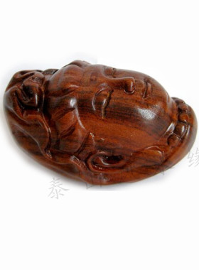 桃木观音菩萨挂件把玩手把件文玩家居装饰品送老人送朋友吉祥礼品