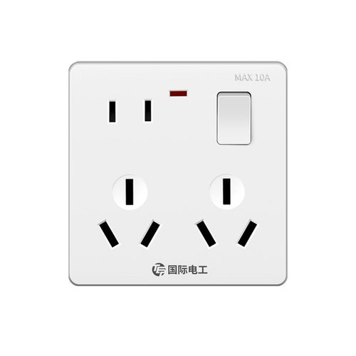 86型电源墙多功能一开八五5六七十10孔10a空调插座面板多孔带开关 - 图3