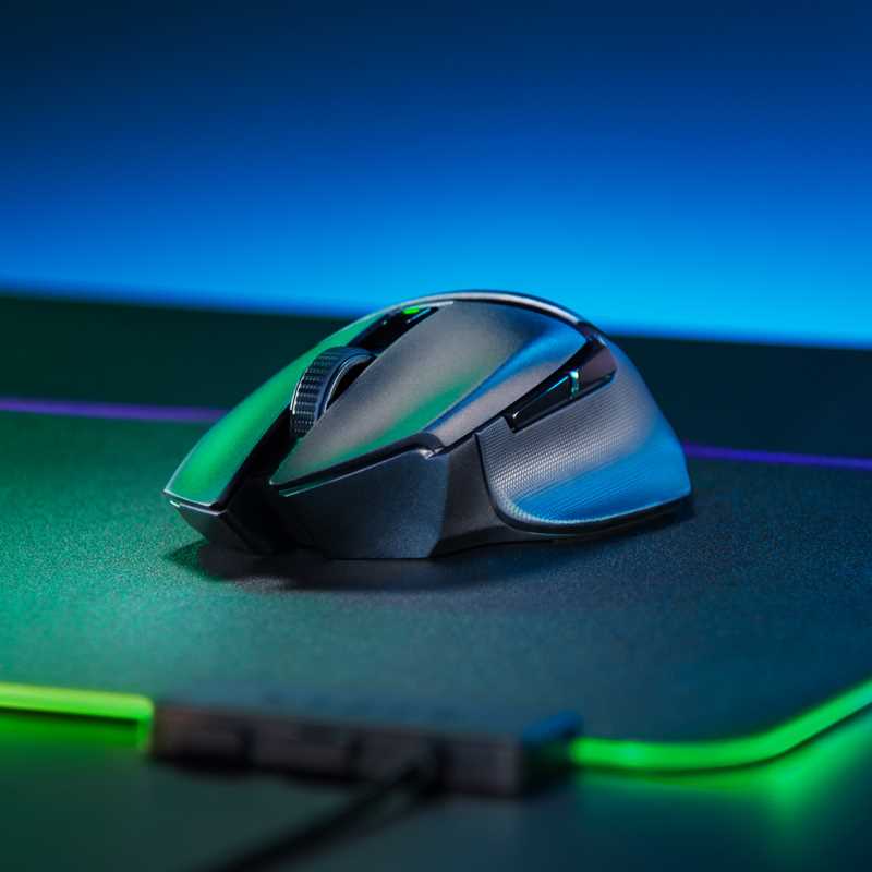 Razer雷蛇巴塞利斯蛇X极速版蓝牙双模无线游戏鼠标电竞机械小巴蛇-图2