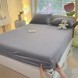 360°冬季加绒保暖牛奶绒床笠券后29.9元包邮