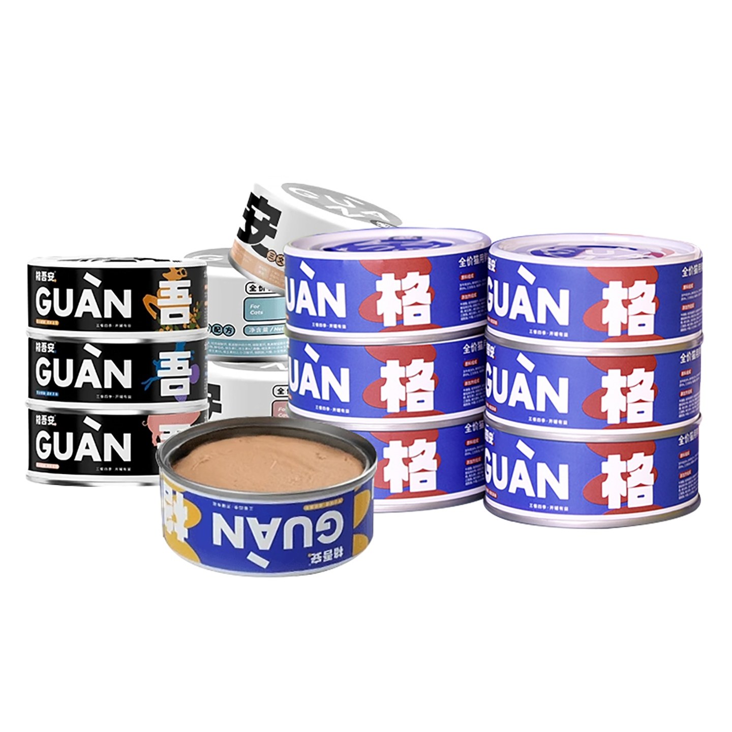 格吾安主食罐系列全价猫罐头生骨肉罐头猫主食罐成幼猫营养增肥,淘宝优惠券,粉丝福利购,淘宝优惠卷