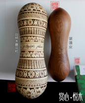 Huyang deep in white poplar wood Carved Pillow Wood Pillow Walnut Wood Pillow Dimensional wood Products