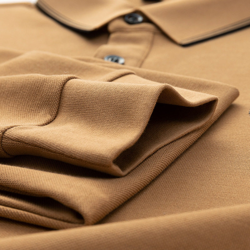 春秋特价清仓新款长袖翻领爸爸外贸父亲商务休闲通勤男polo衫,淘宝优惠券,粉丝福利购,淘宝优惠卷