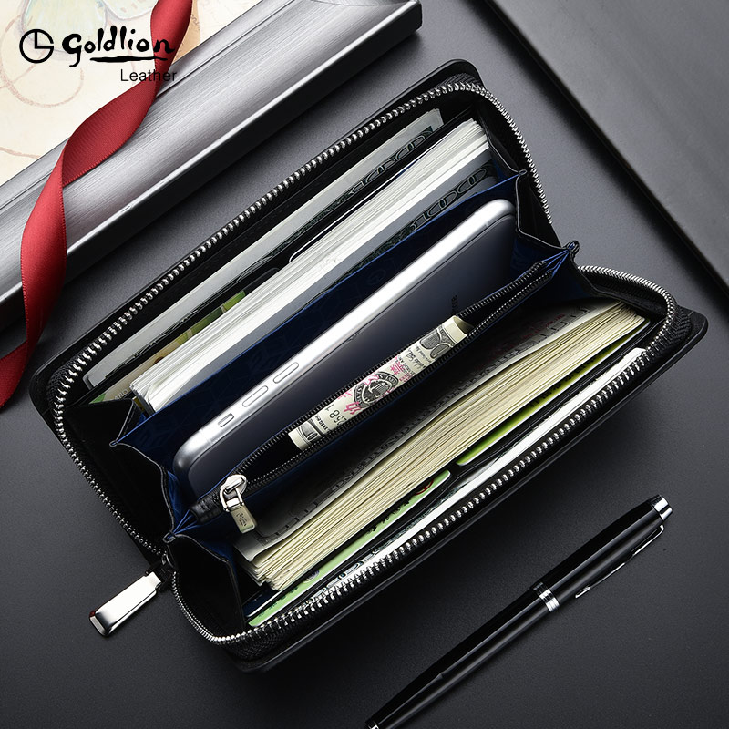 金利来男士长款男包奢侈2022钱包 金利来若羽钱包