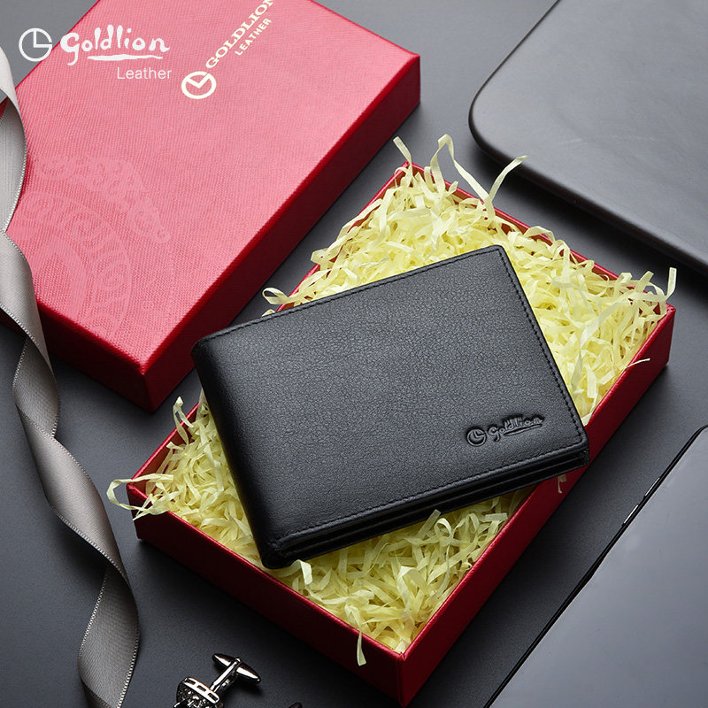 金利来驾驶证皮套男士真皮一体卡包 金利来若羽卡包