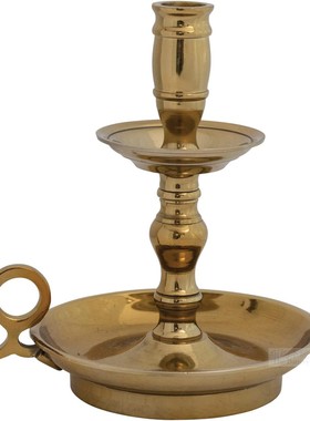 现 纽约下城公园进口点亮幽暗街道古典镀铜铸铝手柄蜡烛托烛台