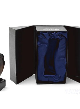 现 纽约下城公园进口弗朗索瓦蓬朋披斗篷的猫头鹰炯炯雕塑摆件