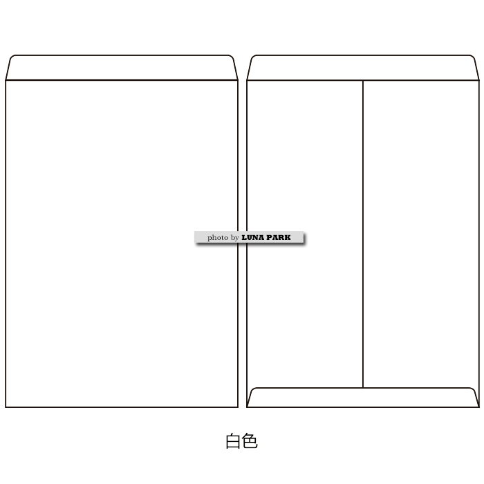 9号324*229mm中式160g彩色白色牛皮纸A4企业简历文件纸质信封20只 - 图2