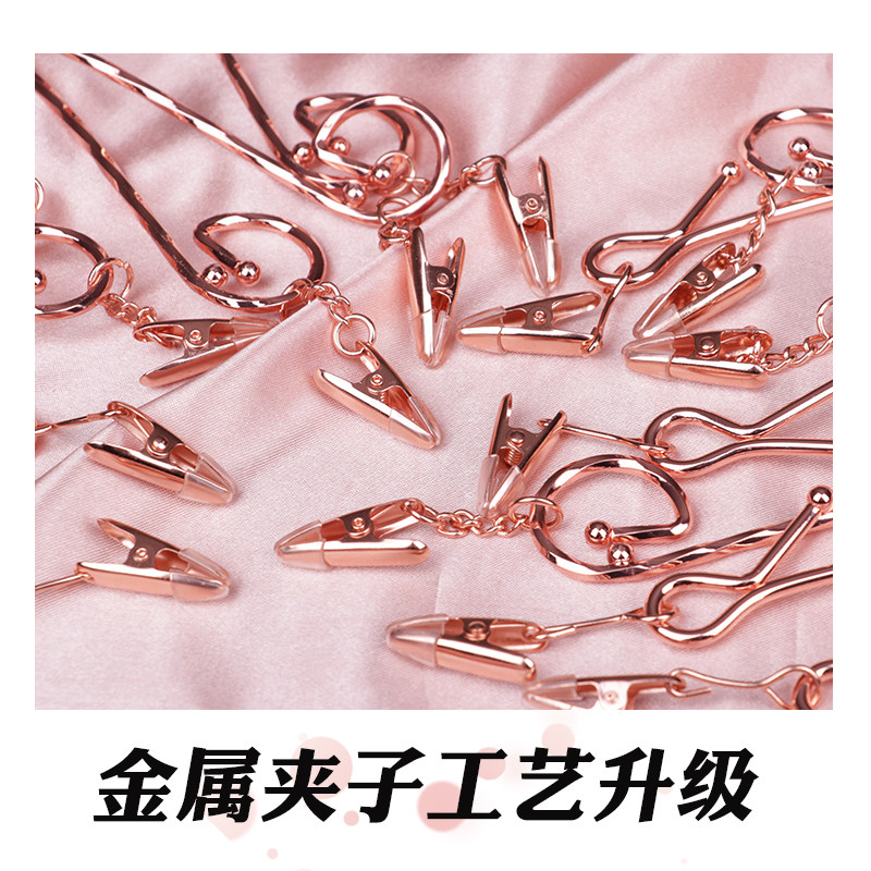 金属内衣架服装店定制女士内衣挂内裤文胸架子内衣店金色夹子包邮,淘宝优惠券,粉丝福利购,淘宝优惠卷