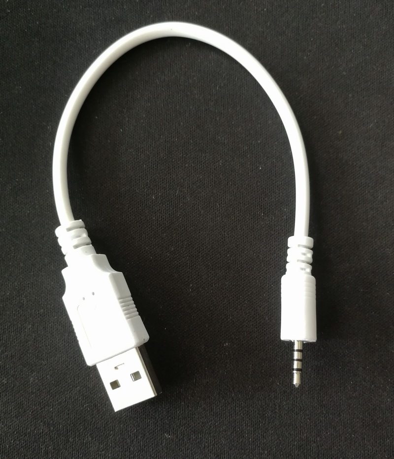 Cable De Carga USB Para Auriculares JBL Synchros E40BT, E50BT, J56BT, S400BT - Conector 2.5mm, Repuesto Práctico