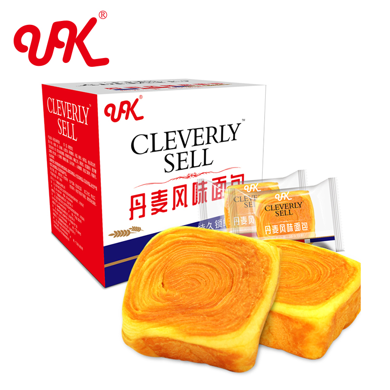 uk食品旗舰店uk手撕面包全麦代餐懒人速食休闲零食品学生营养早餐小面包整箱2