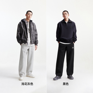 【空气层卫裤】杰克琼斯微弯刀长裤刺绣