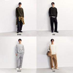 【李佳琦直播间超级爆款+宠物节】杰克琼斯钢印加绒卫衣/加绒卫裤