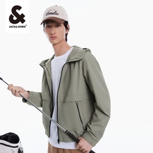 杰克琼斯男装连帽夹克外套