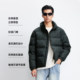 Jack Jones winter men's filled with printed old flower casual warm and comfortable stand collar cloud puff down jacket