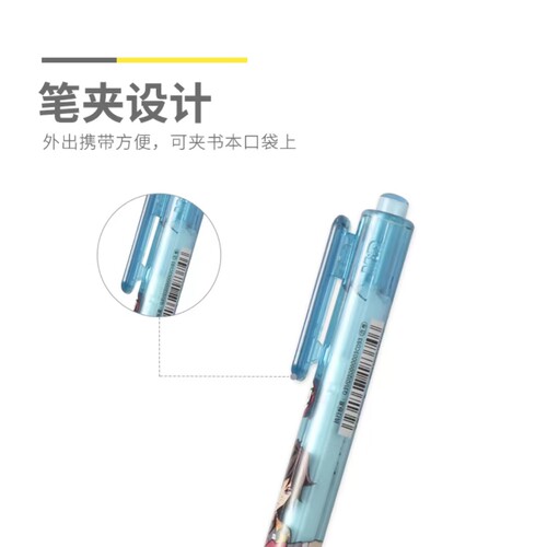 晨光T8205鬼灭之刃按动马克笔儿童安全无异味画笔学生用涂鸦彩笔 - 图2